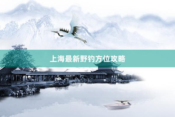 上海最新野钓方位攻略